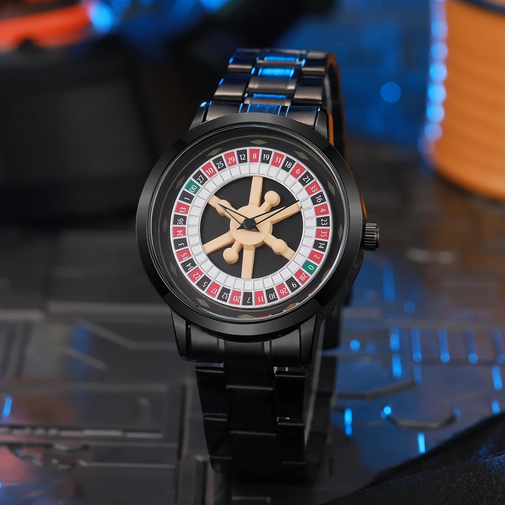 Fashion Rotating Dial Men Watc - Luxury Watch Hublot recension och pris