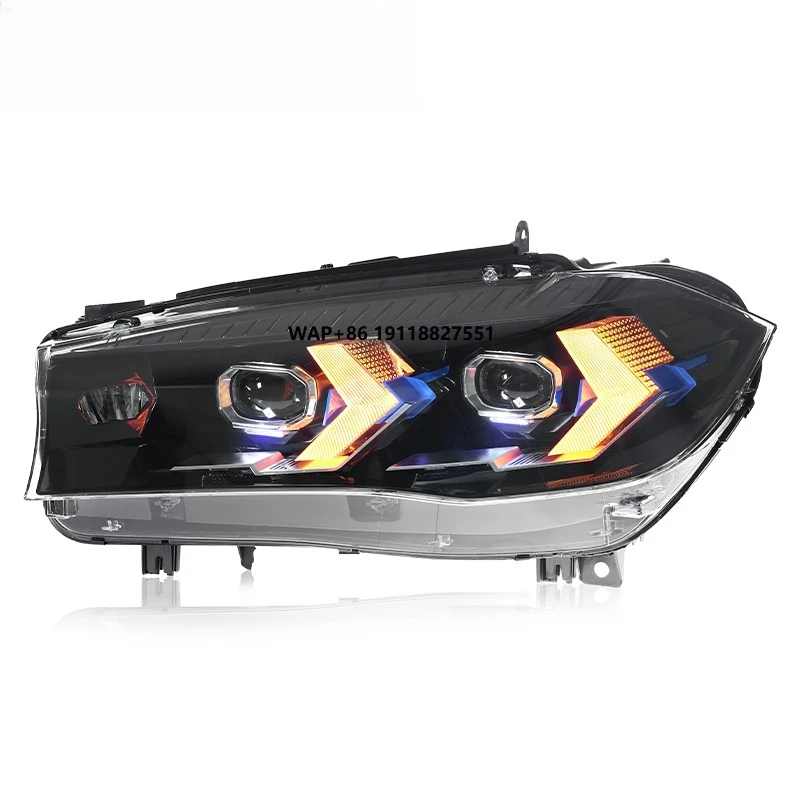 

JUSHUN New LED Lens Headlights for X5 F15 14-18 High-quality for Headlight Assembly Factory Wholesale