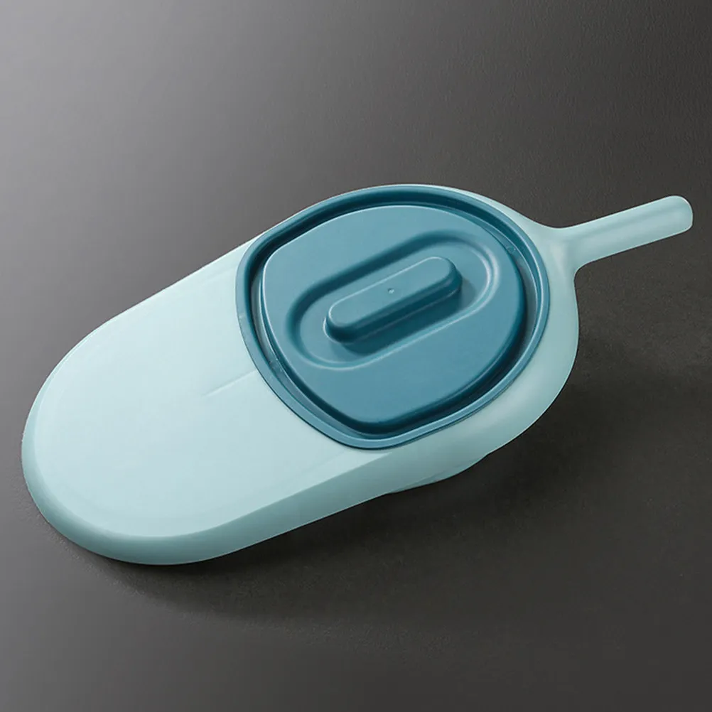 

Lidded Bed Pan Plastic Adult Bedpan Comfortable Wavy Design Easy Clean Portable Toilet For Elderly Hospital Patient Nursing