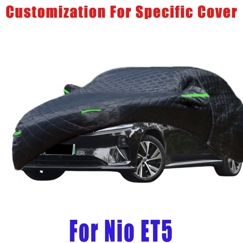 

For Nio ET5 Hail prevention cover auto rain protection, scratch protection, paint peeling protection, car Snow prevention