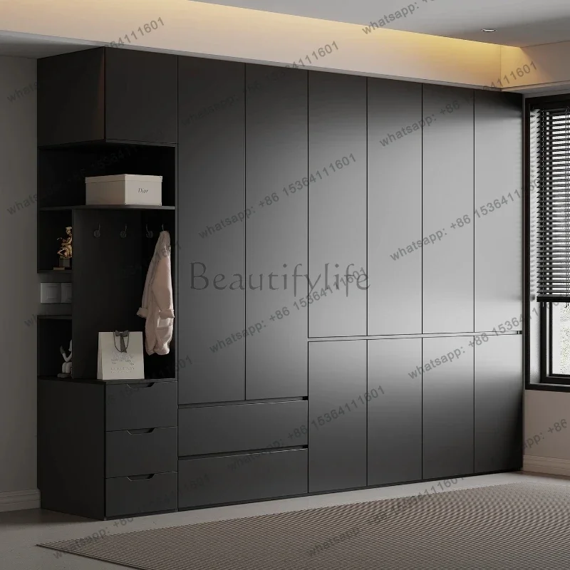 Factory Direct Bedroom Open Wardrobe Wooden Segmentation Home Comforter Cabinet/ Closet Organizers Storage Cabinet Guarda Roupa