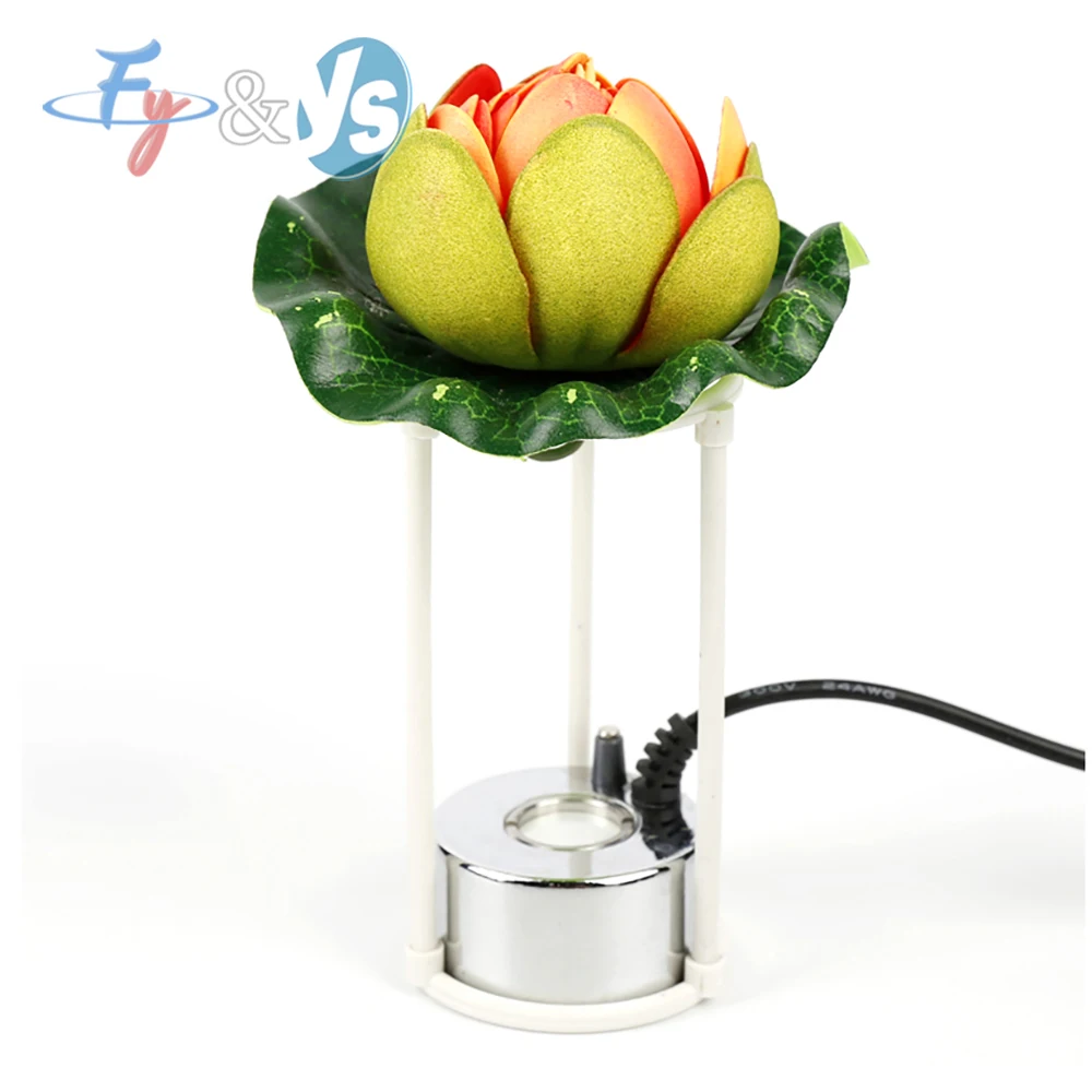 

Лидер продаж, ультразвуковая распылительная головка с одной головкой, цветной светильник, мини-генератор тумана, плавающий распылитель, фонтан для воды