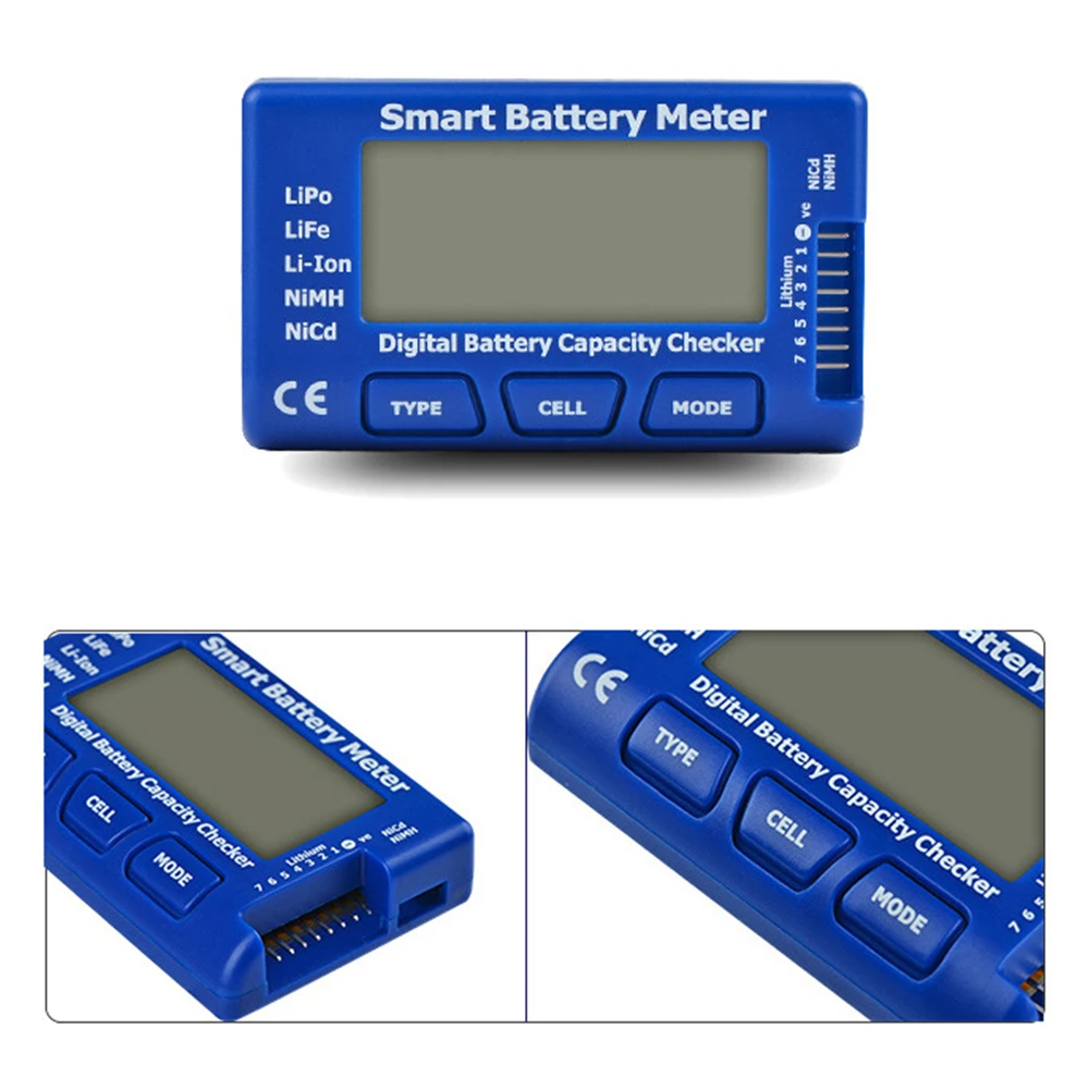 5 in 1 Smart Battery Meter LiPo/LiFe/Li-ion/NiMH/Nicd Battery Tester Servo Discharger Balance/ESC/PPM image 3