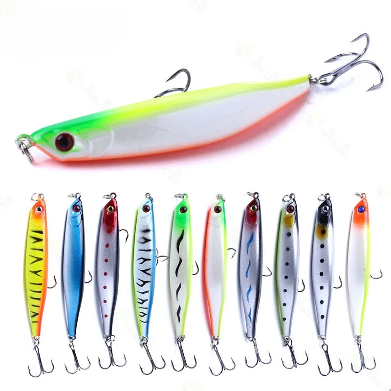 1Pcs 90mm 8.2g Sinking Pencil Fishing Lures Saltwater Pesca Wobblers Artificial Bait for Bass Lipless Swimbait Fishing Equipment