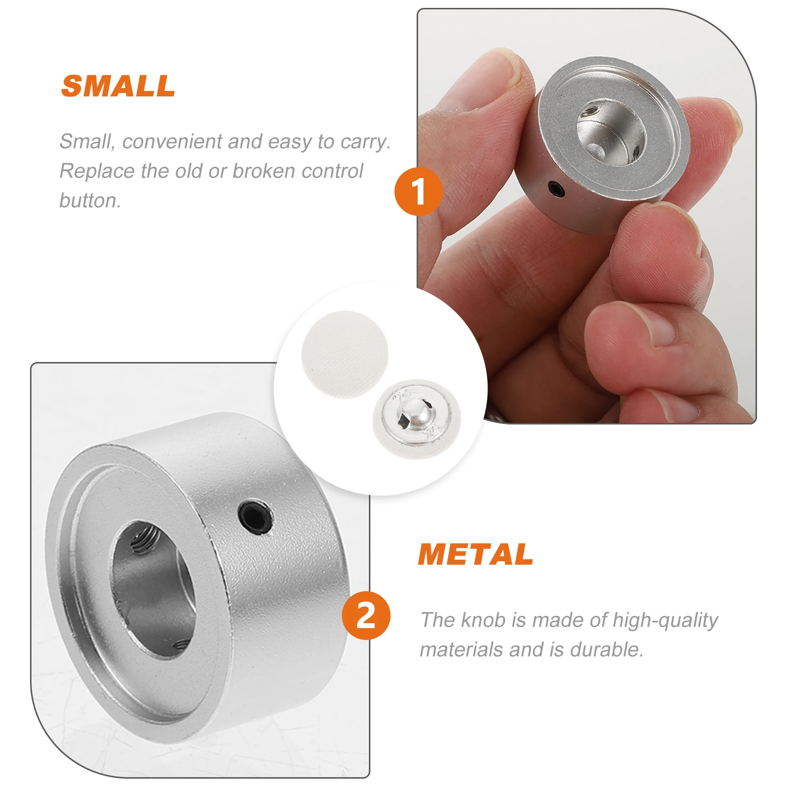 

Effect Pedal Cap Guitar Knobs Metal Connector Footswitch Buttons for Potentiometer Replacement Parts Accessories