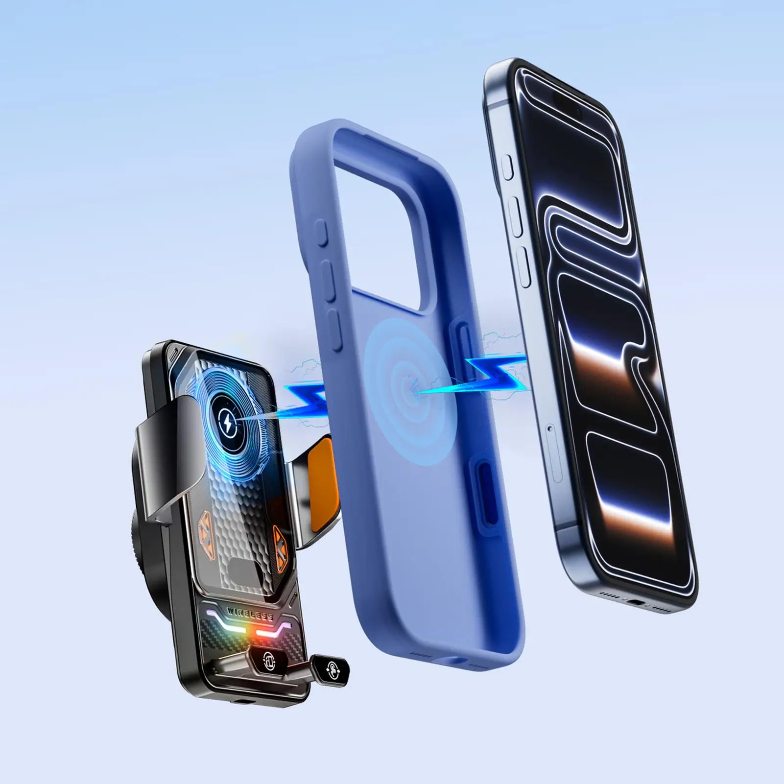 

Phone Mount For Car Smartphone Cradles Car Vent Phone Holder For Trailer RV Automotive Sedans Pickup Tractor Truck