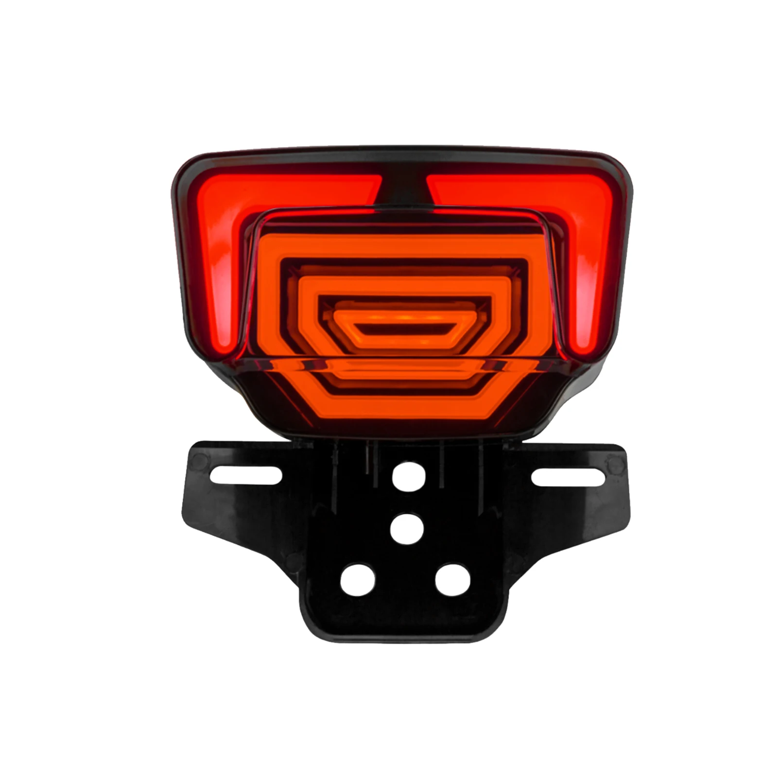Motorcycle Tail Light Integrated Strobe Brake Lights With Dynamic Scanning Breathing Function Replacement for HONDA TMX125/155