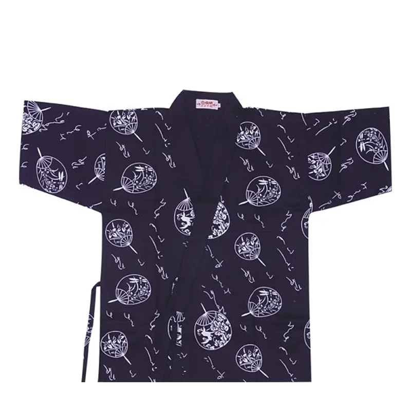 Uniforme de chef japonés, chaqueta de cocina, camisa de camarero de restaurante de cocina japonesa y coreana, uniforme de cocina de media manga, top Unisex