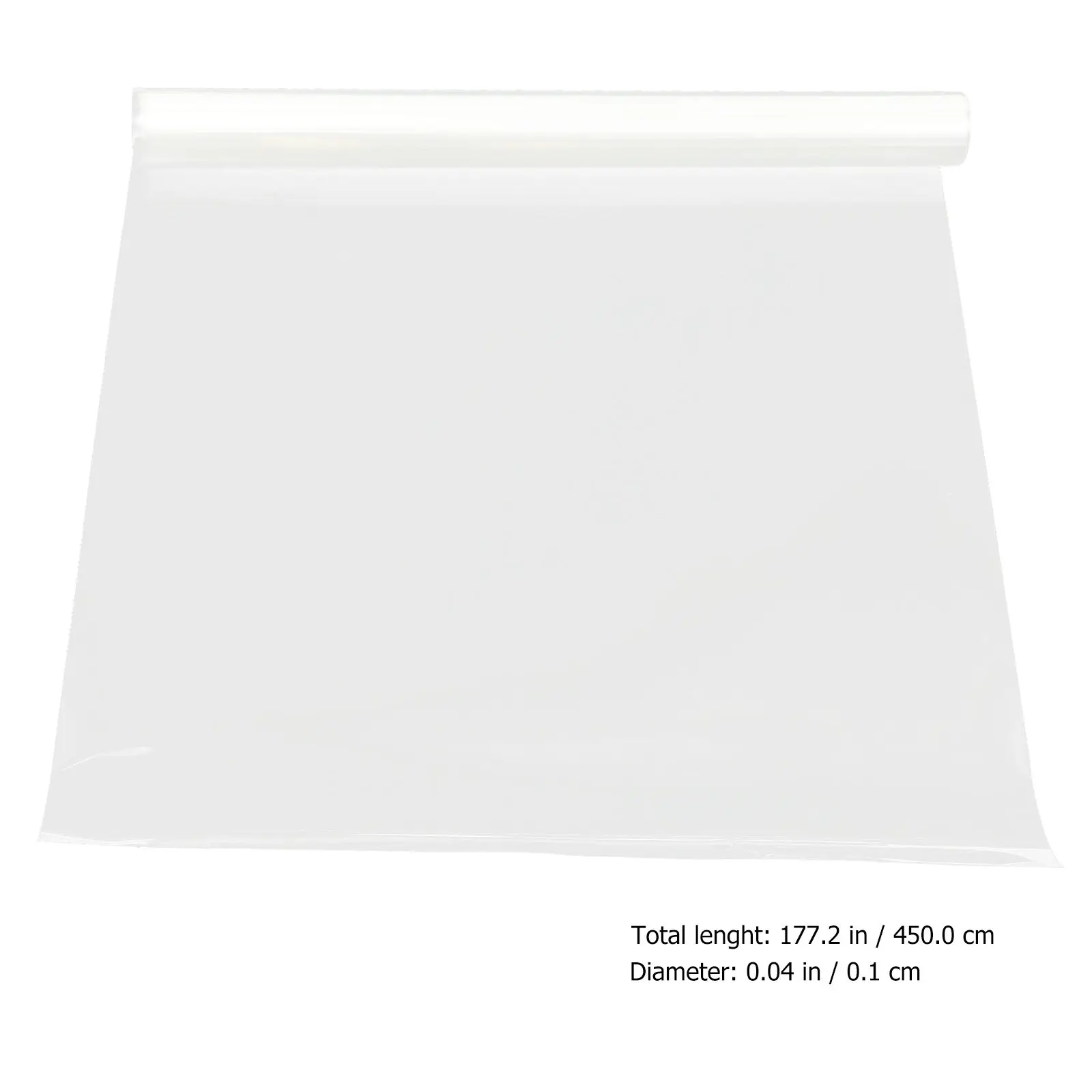 1 Roll Super Wear Resistant Clear Table Cover Protector High Temperature Resistant Scratch Proof Waterproof Dustproof No Residue