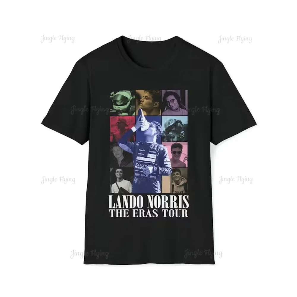 Lando Norris The Eras Customize Unisex Over Size T-Shirt Soft Breathable