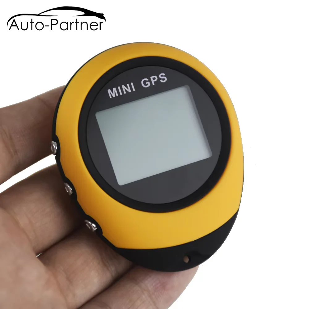 Mini GPS Tracker Tracking Device Travel Portable Keychain Locator Pathfinding Motorcycle Vehicle Outdoor Sport Handheld Keychain