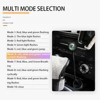 Mini 10 Modes USB Voice Control Colorful 5V Projector Ambient Lighting Living Room Decoration Bedroom Background Photography 2