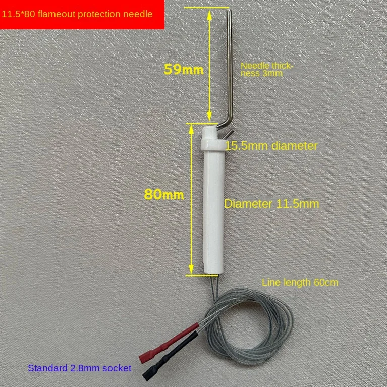 Energy saving cooking stove modified flame protection ignition ignition induction needle