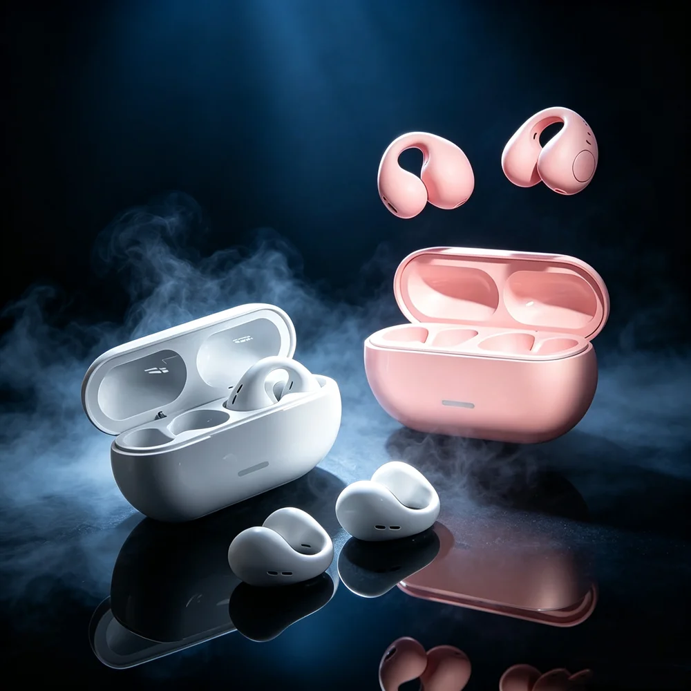 Ultra Ultra Comfortable Ear Clip Wireless Bluetooth Earphones Durable Long Battery Life Equipped with Hands-Free Microphone - Aliexpress Deal