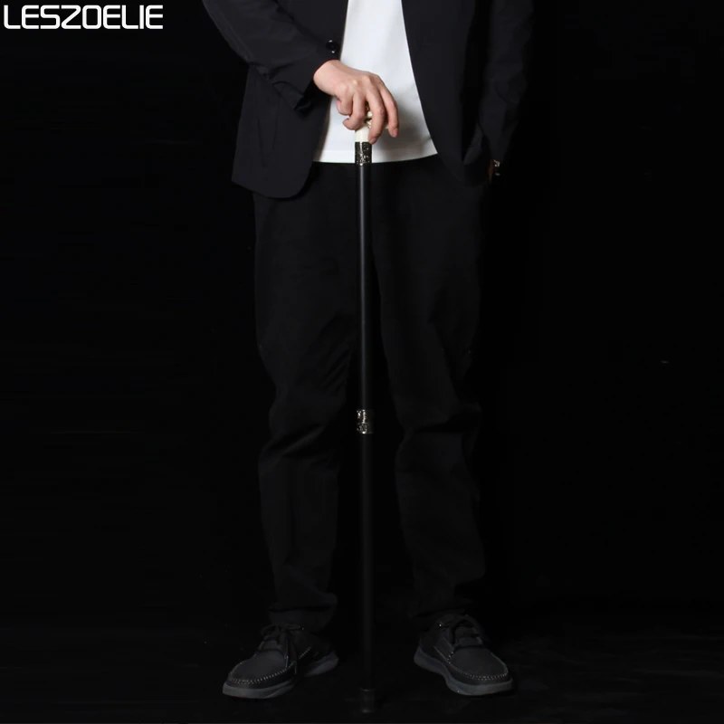 Tongkat Jalan Kepala Tengkorak Resin dengan Roda Gigi dan Sekrup Emas, Tongkat Steampunk untuk Cosplay Halloween, untuk Pria dan Wanita