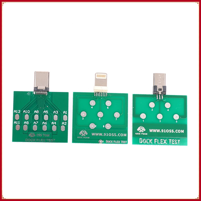 Micro USB Dock Flex Test Board For Phone  Phone U2 Micro USB 8 Pin Type-C Android