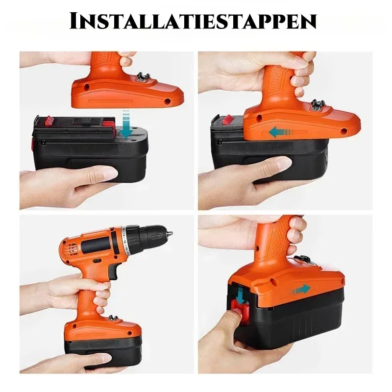 

18V For Black & Decker battery (Part number: 244760-00 A1718 A18 HPB18) 6Ah