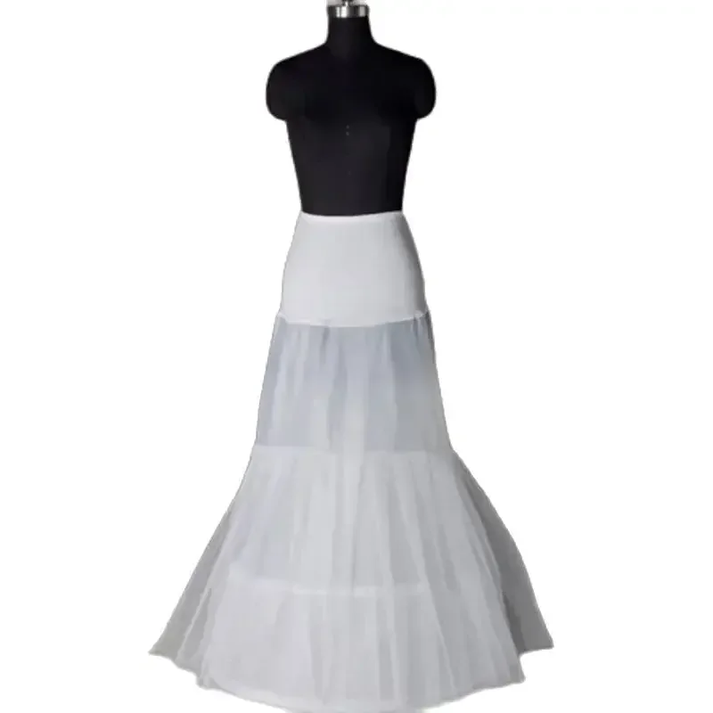 

Underskirt Wedding Skirt Slip Accessories 2 Two Hoops For A Line Train Dress Petticoat Crinoline