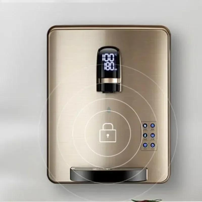 220v Upgrade Pipeline Machine Wall-mounted Household Cold And Hot No Gall Quick Heat Instant Hot Straight Drink Machine Water