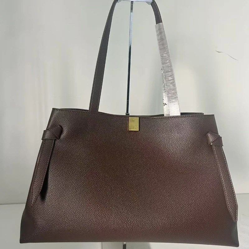 

Ladies' Large Capacity Commuter Tote Bag Simple Design Women's Handbag for Daily Use Solid Color Shoulder Bag Purses 2026