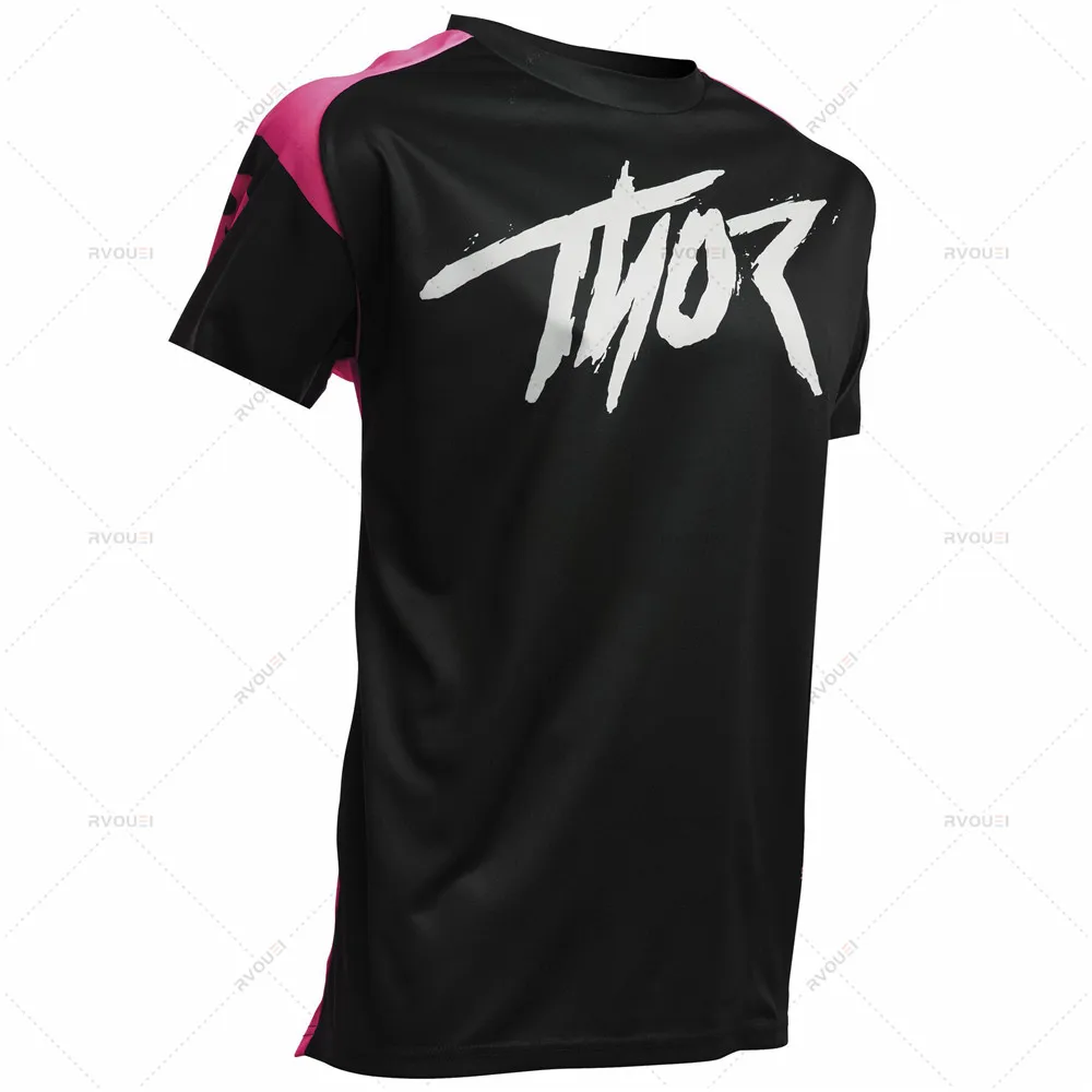 Motocross Jersey for Men, MTB, Downhill Jerseys, MX Cycling, Mountain Moto DH, Quick Dry Tshirt, New, 2025