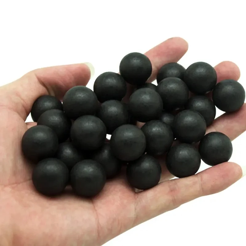 100 X .68 Cal Paintball Kinetic Round for Self Defense - Reusable .68 Caliber Nylon Balls for Byrna SD and T4E HDR