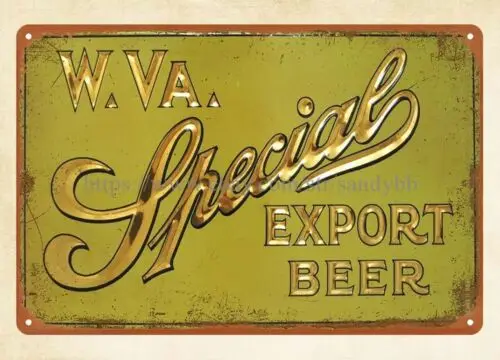 West Virginia Beer Fesenmeier Brewing Huntington metal tin sign metal art sale