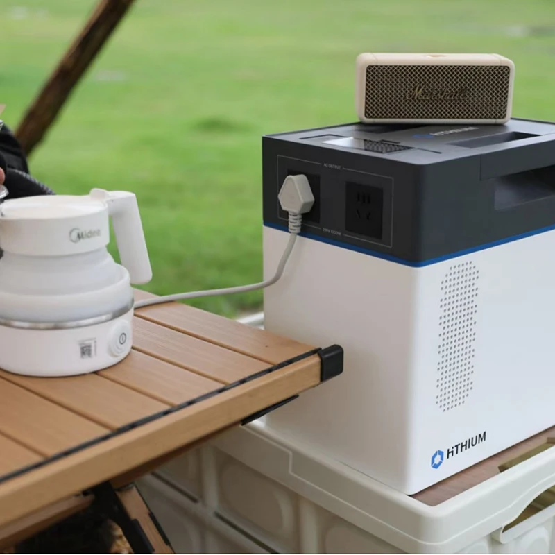 

Solar Energy Storage Battery Hithium Power Station Combining 1000W Inverter, 2000Wh Lithium Battery and Solar Charge Controller