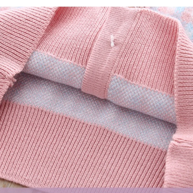 Menina primavera e outono inverno pequeno vento perfumado conjunto de lã bebê menina gola polo casaco hip envoltório saia curta conjunto de duas peças