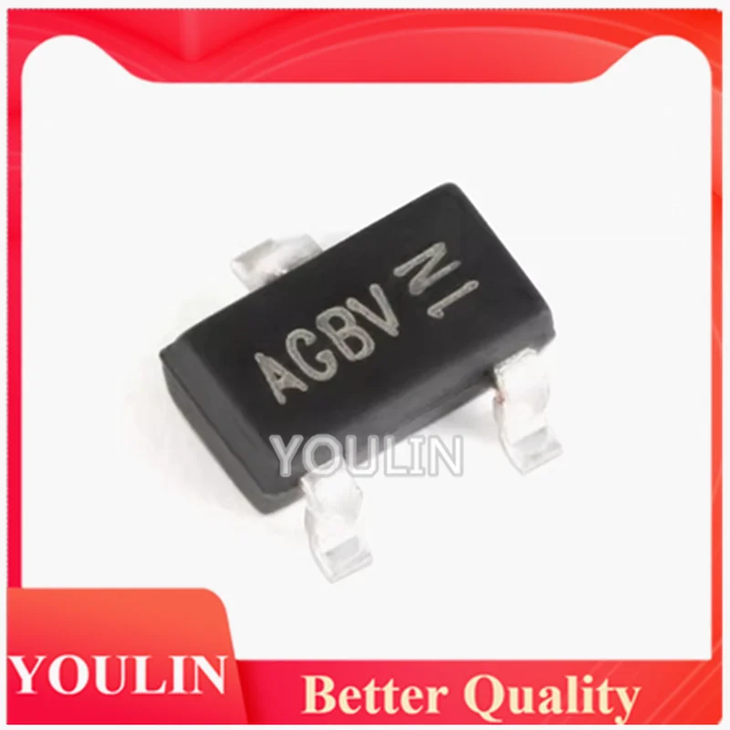 

100pcs Brand new original AO3416 silk screen AG patch SOT-23 N-channel MOSFET 20V 6.5A