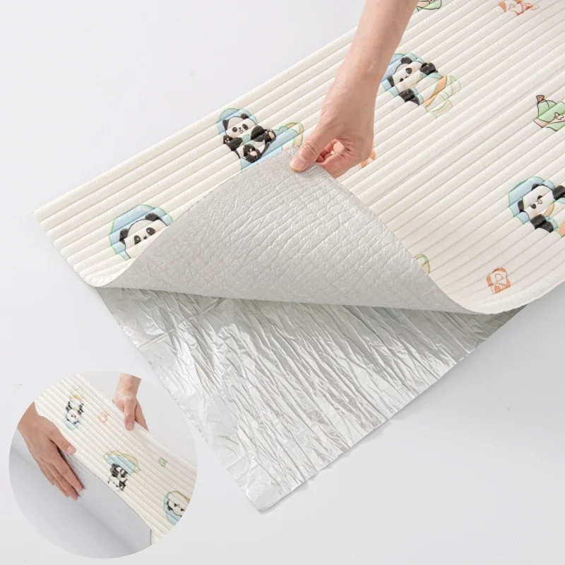 Stiker Dinding Anti Benturan Tebal 8mm Berbahan Busa XPE, Wallpaper Dekorasi Rumah 3D, Stiker Dinding Tahan Air untuk Kamar Tidur Anak