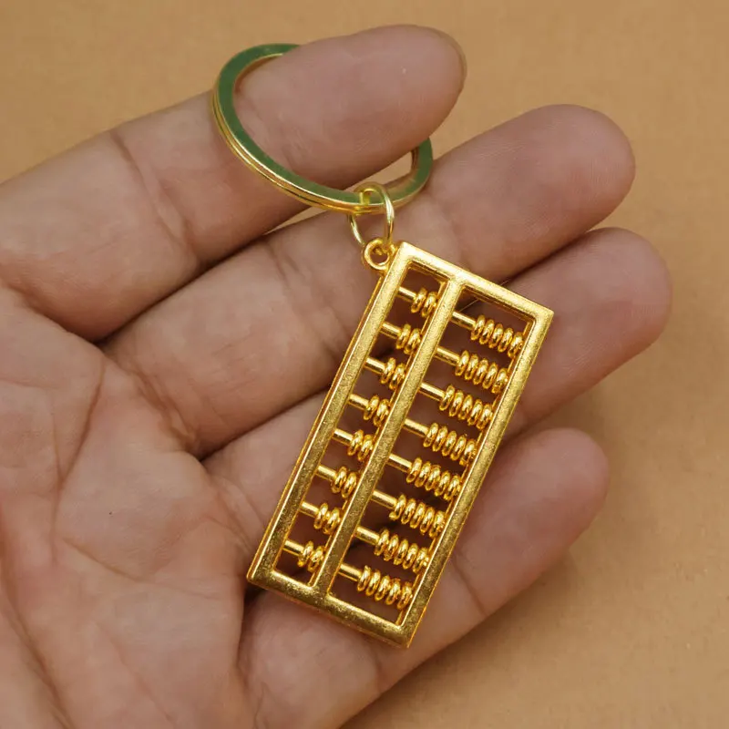 

Activity Abacus Pendant Gourd Car Keychain Hanging Ornament for Men and Women Small Gift
