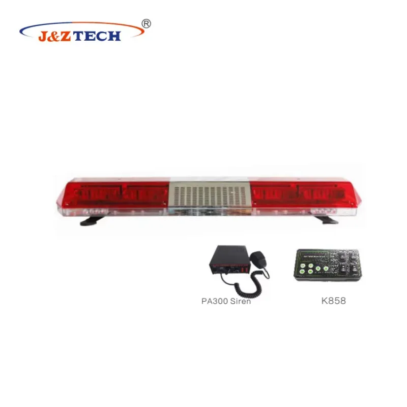 Hot Sale Ambulance Side Lightbar with LED Warning Siren and Speaker Amber Automobile Light Bars in stock