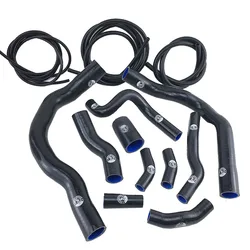 SILICONE RADIATOR COOLANT HOSE KIT + Vacuum Hose Kit  FOR BMW MINI COOPER S R52 R53 01-06  (13Pcs)