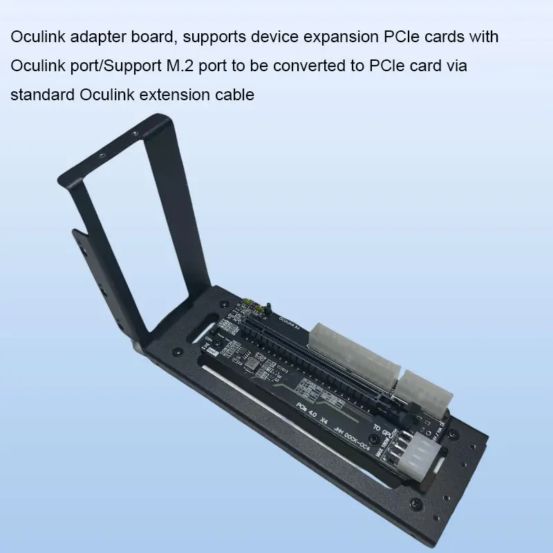 DOCK-OC4 Laptop eGPU Case Oculink / M.2 NVMe External Graphics Card GPU Dock PCIE 4.0 X4 Notebook GDP NUC Expansion Card Adapter