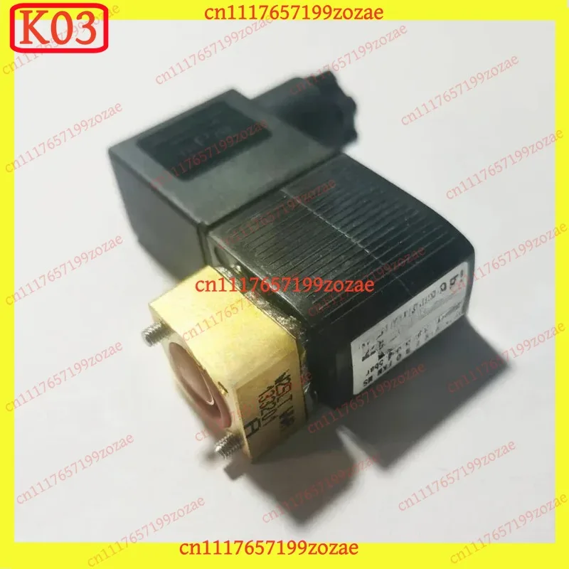 K03 134123 6011 2/2 Miniature Solenoid Valve Brass Direct Acting Pilot Operated Pneumatic Water Air Control Valve