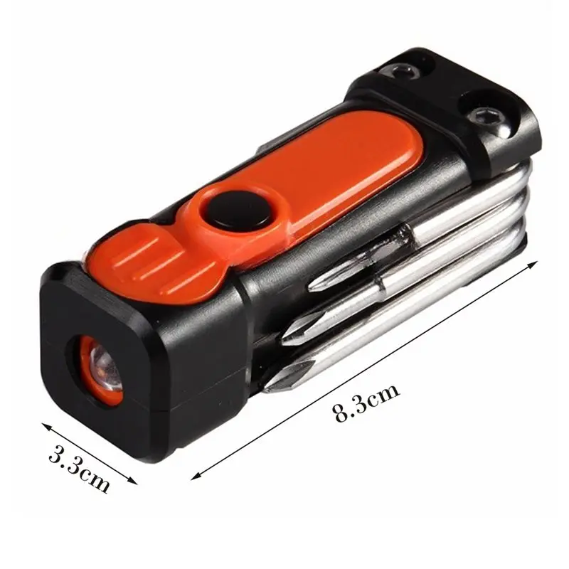 ABUG-SL3 SL4 SL5 PH0 PH1 PH2 Portable Screwdriver Tool With Worklight Flashlight DIY Professional Repair Hand Tool