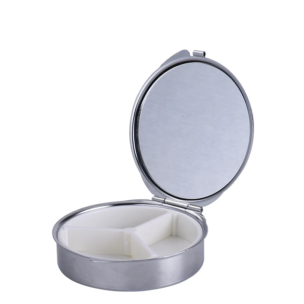

Free Shipping 20pcs/lot Sublimation Blank Metal Pill Box Jewelry Storage Box For Pill/Jewelry Use