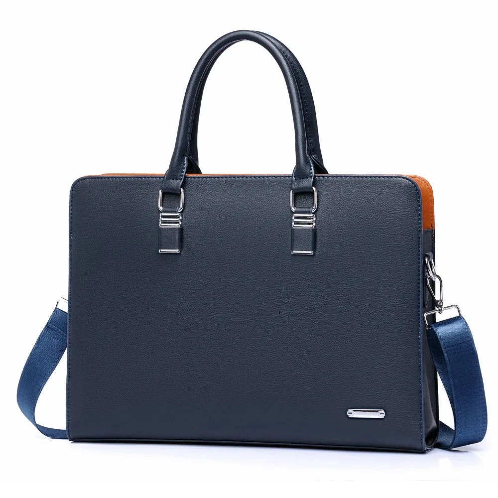 Мужские сумки, кожаные мужские сумки большой емкости из воловьей кожи, деловой портфель, сумка через плечо, сумка для компьютера для деловых поездок