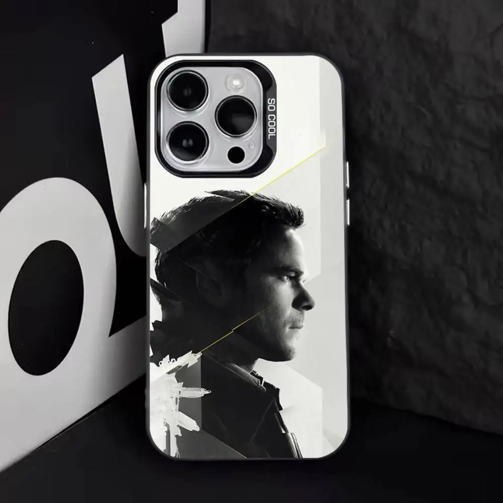 حافظة هاتف Q-Quantum B-Break لهاتف iPhone 17,16,15,14,13,12,11,Pro,Max,Plus,E,Air,Mini Black Tpu #4