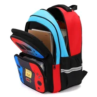 Kids School Bag Rolling Backpack for Boy Wheeled Backpack School Bag With Wheels Trolley Bookbag Travel Luggage with Lunch Bag 3