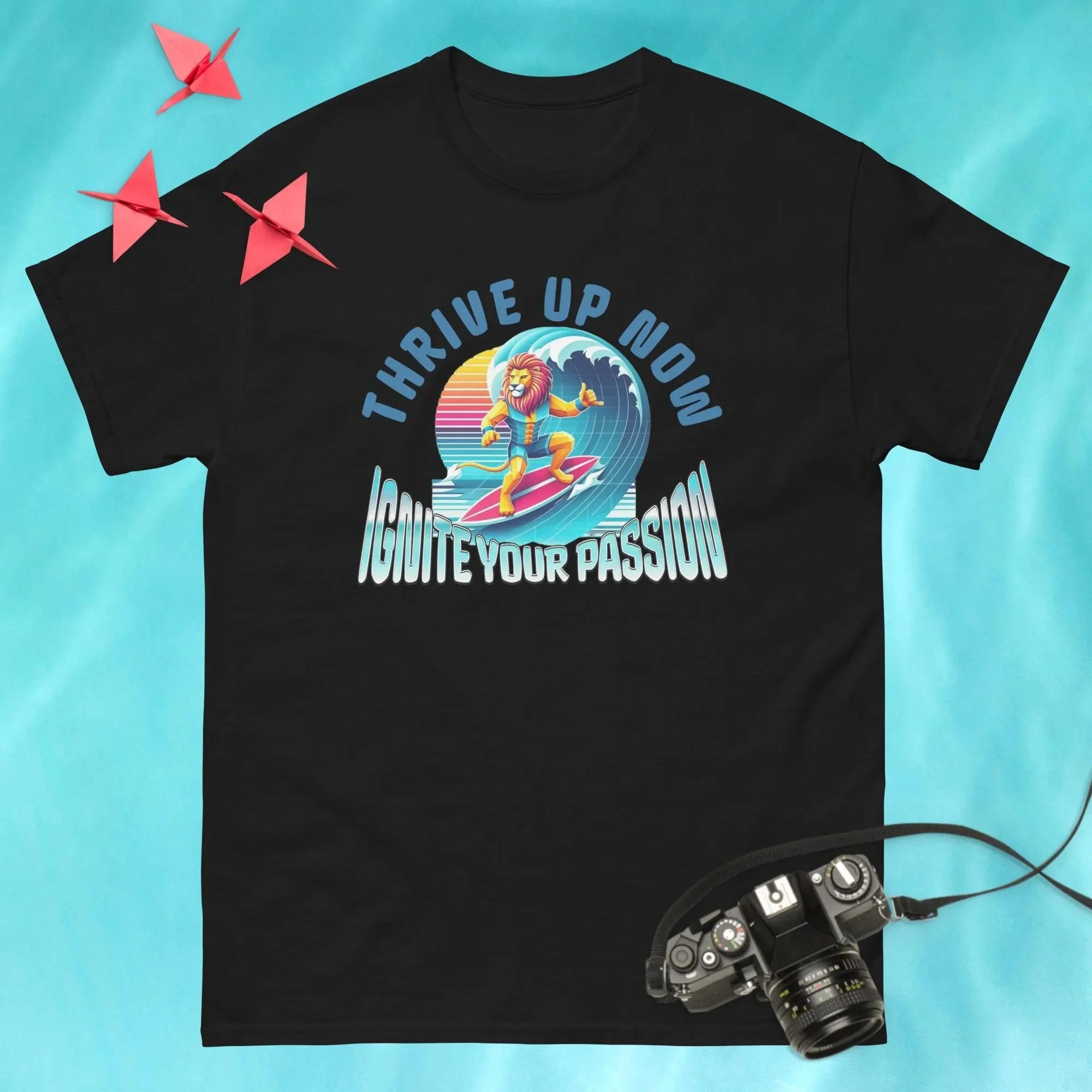T-shirt Ignite Your Passion : Vivez pleinement maintenant – Inspiration, encouragement, motivation positive, coaching
