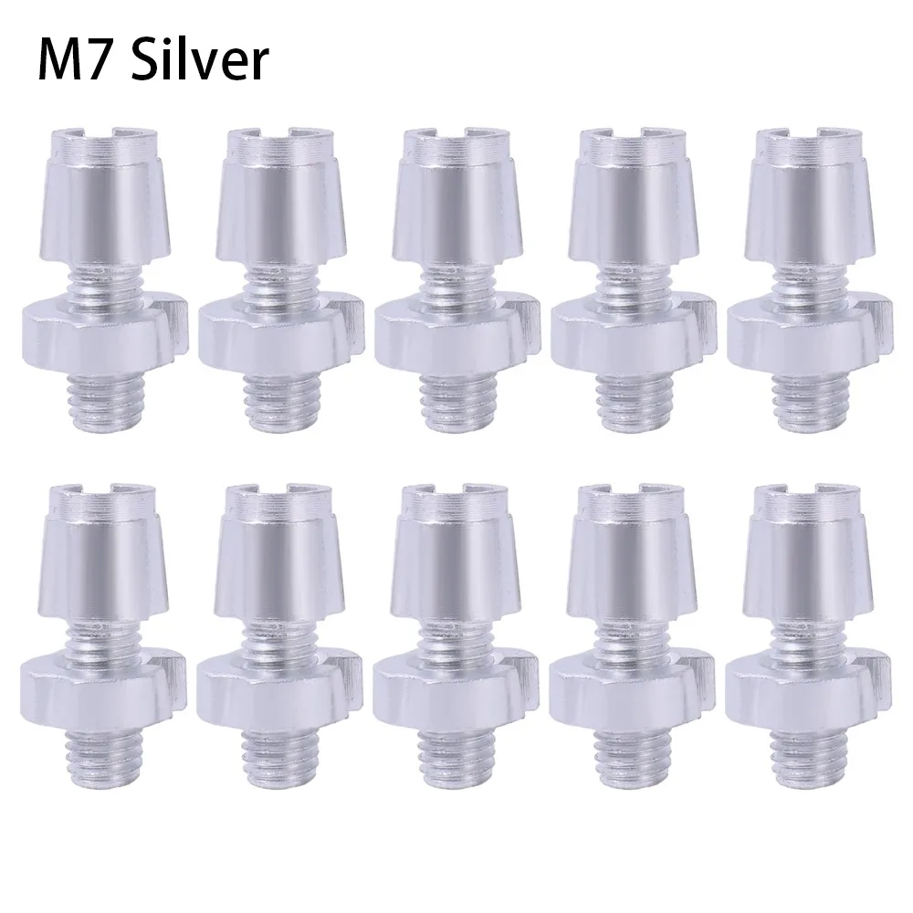 AliExpress NONE 10Pcs Brake Handle Bicycle Brake Screws M7/M10 Shifter Cable Adjuster Brake Lever Bolts Bicycle Accessory Aluminum Alloy