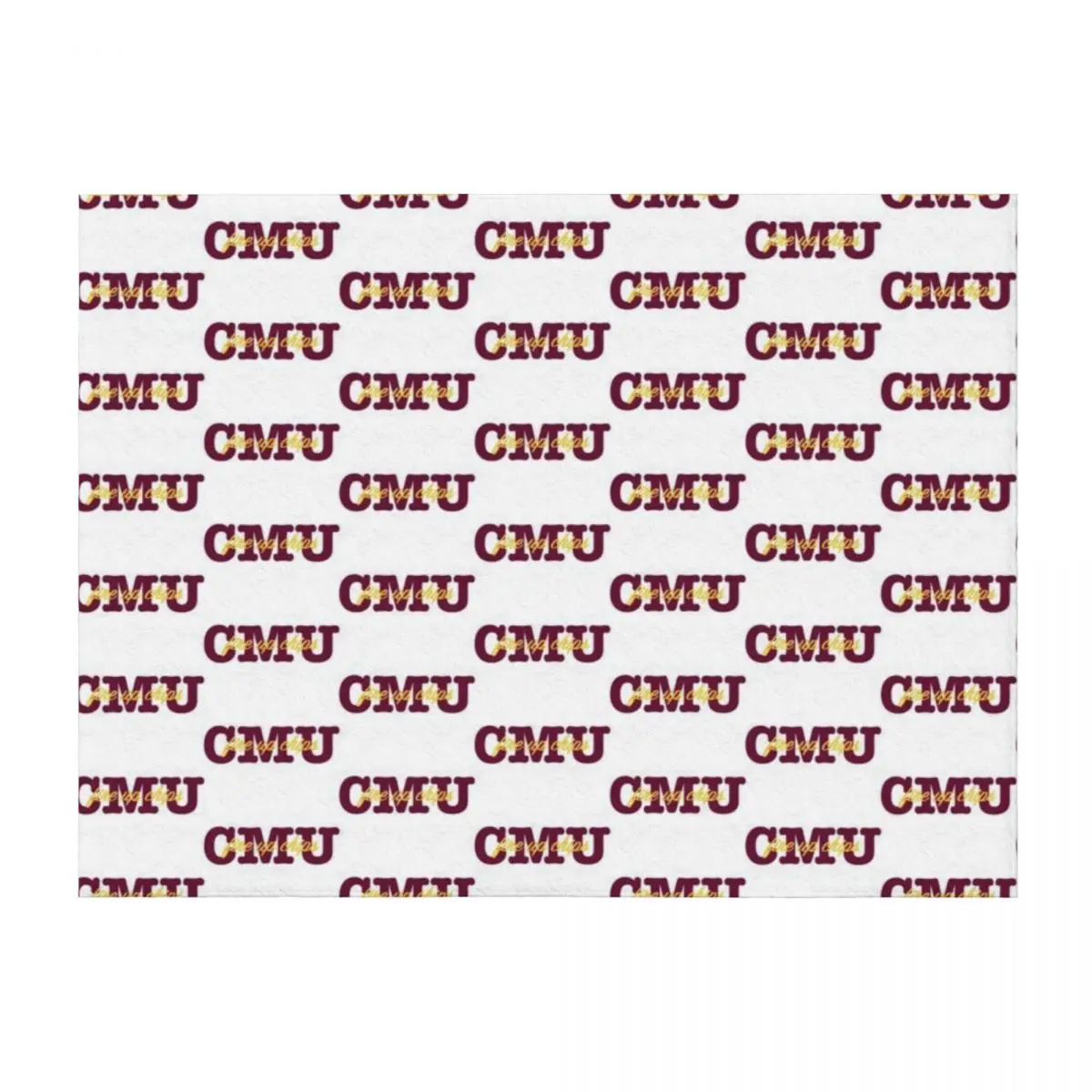 

CMU Fire Up Throw Blanket Thins Blankets For Baby Summer Luxury Blankets