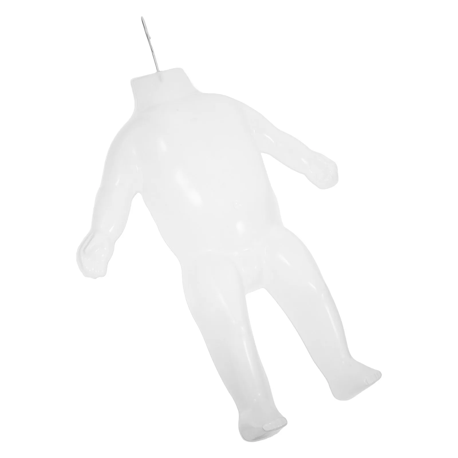

Multifunctional Child Mannequin Hanger Lightweight Plastic Adjustable Size Cute Design Infant Toddler for Sewing