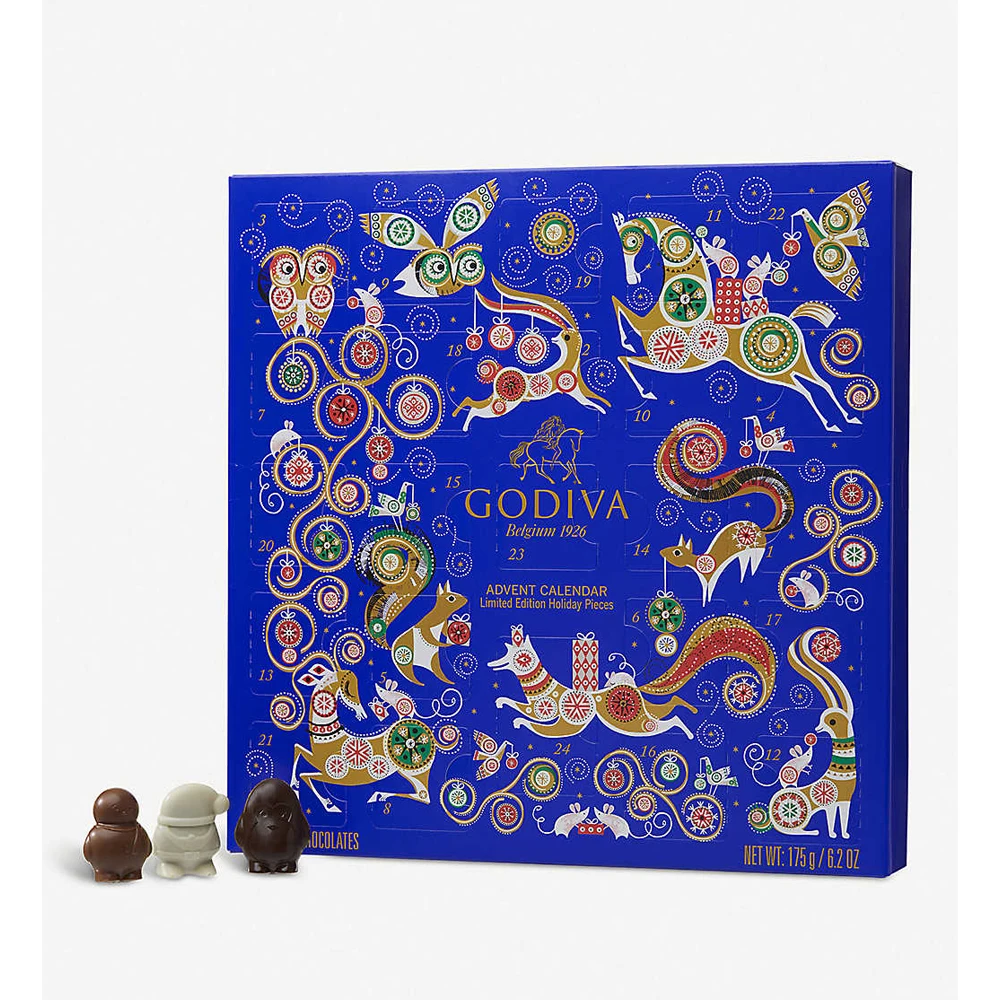 Customization.Low Moq Wholesale Printed logo Price Custom Ramadan Gift Box with Tray for Chocolate Advent Calendar