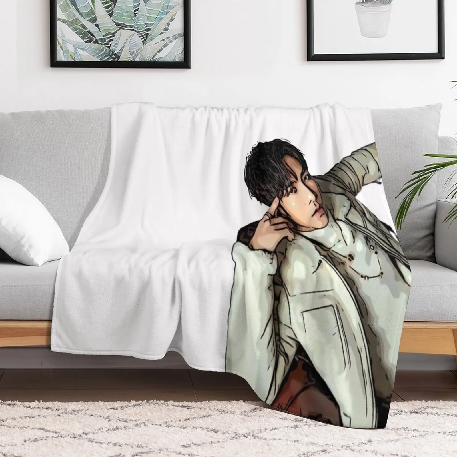 

Anson Lo Throw Blanket Bed Fashionable Flannels Blankets