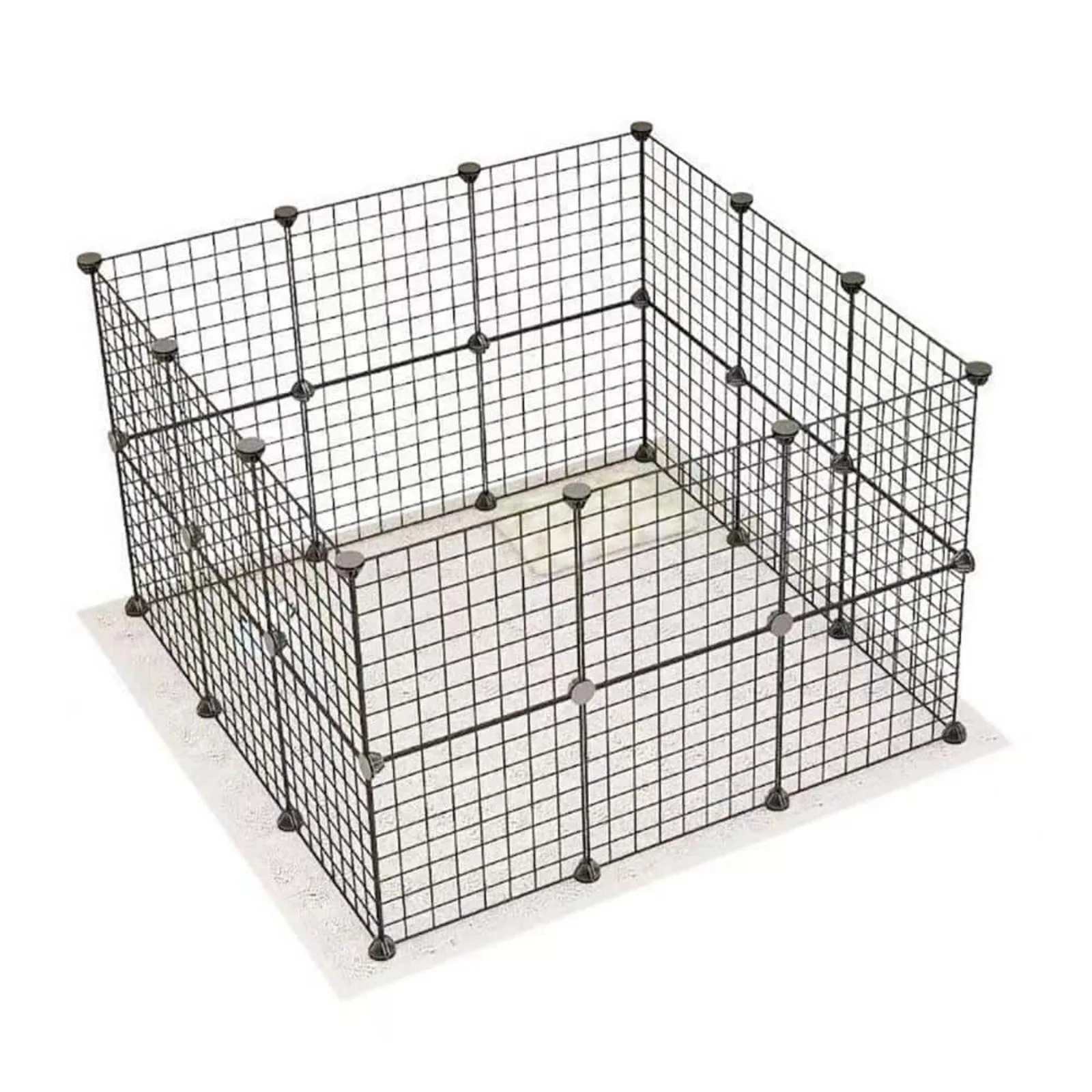 US Pet Playpen, Small Animal Cage Indoor Portable Metal Wire Yard Fence