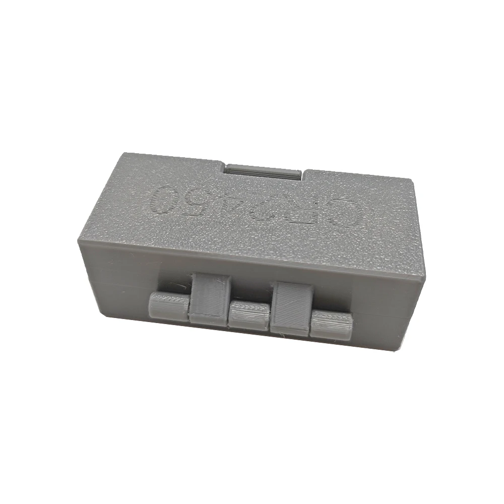 CR2450 Buckle Rectangle Battery Storage Box Organizer Holder Case 10 slots
