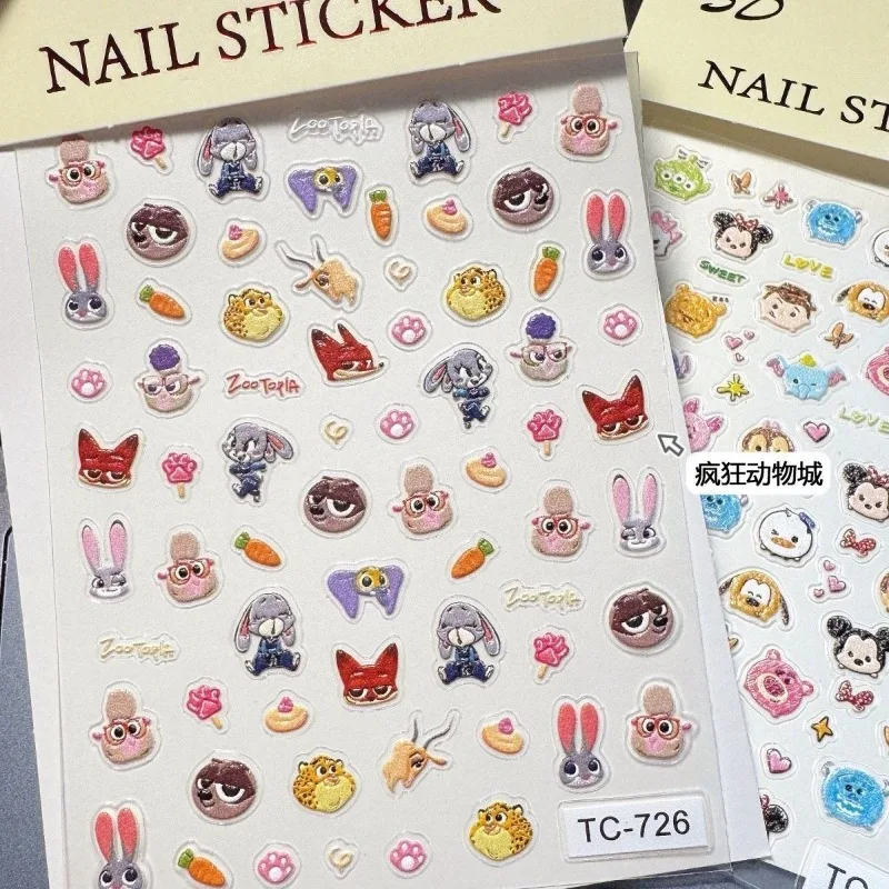 アニメ漫画ディズニーリロ & スティッチかわいい 3D レリーフステッカー水カップ携帯電話ケース装飾ステッカーおもちゃギフト